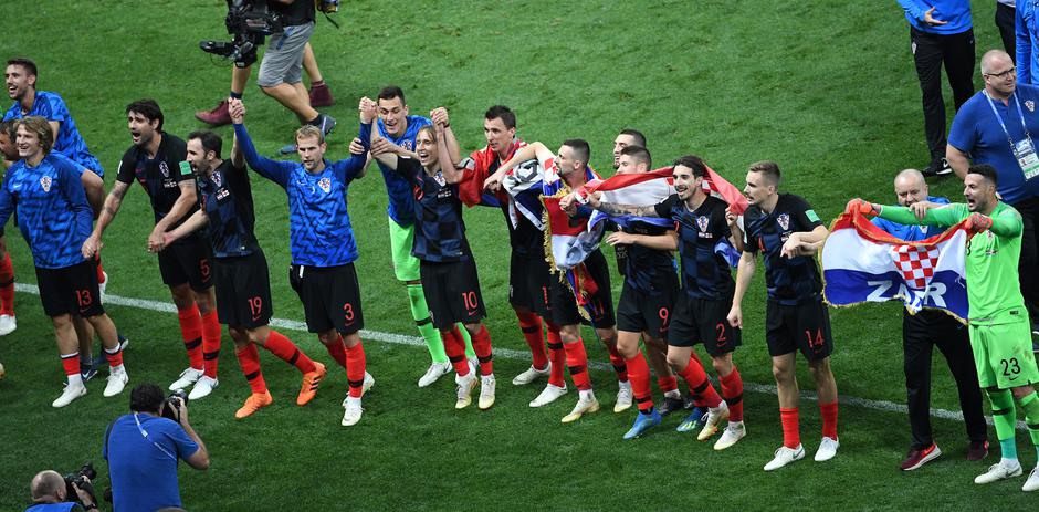 Hrvatska rezultatom 2:1 poslala Engleze kući, u finalu ih čeka Francuska | Author: DPA/PIXSELL