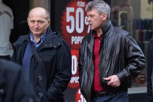 Zagreb: Suci Ivan Turudić, Miroslav Šeparović, Vinko Mioč prošetali gradom