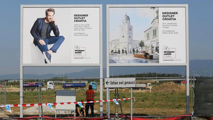 Zagreb: Pored robne kuće Ikea postavljen kamen temeljac za Designer Outlet Croatia