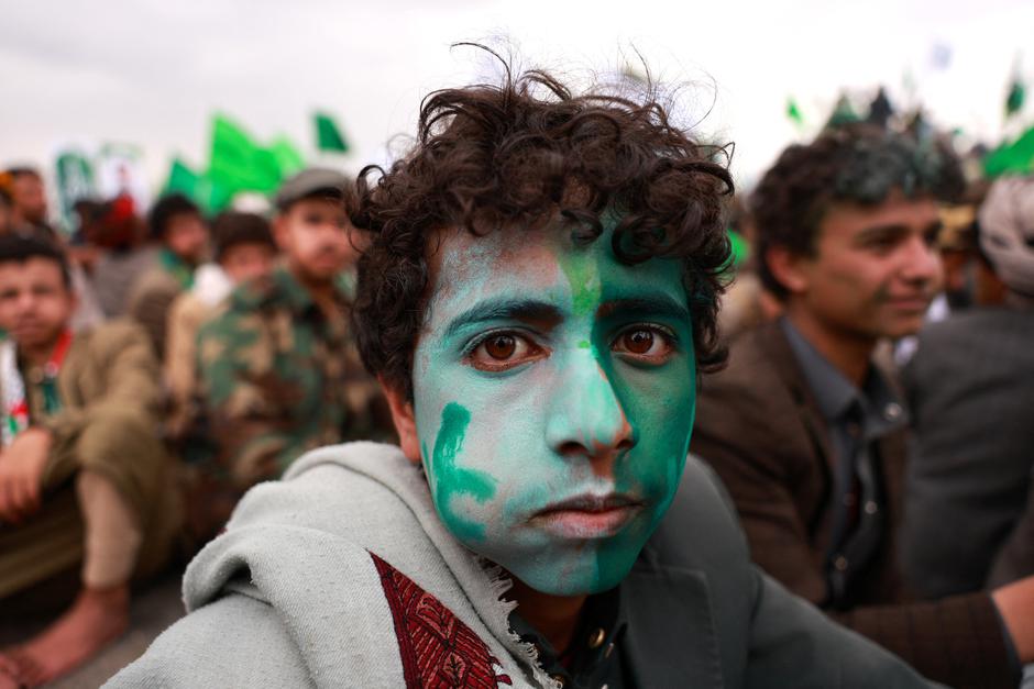 Houthi supporters mark Prophet Mohammad’s birthday in Sanaa | Author: Khaled Abdullah