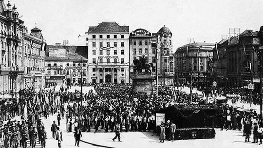 Prosinačke žrtve, masakr 5.12.1918. u Zagrebu