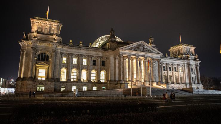 Germany: Key Berlin Landmarks Glow Under Night Sky