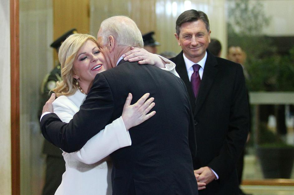 Kolinda Grabar Kitarović i Joe Biden
