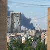 Ukraine war - Fire in eastern Moscow