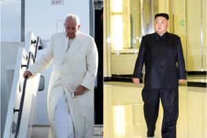 Papa Franjo i Kim Jong Un