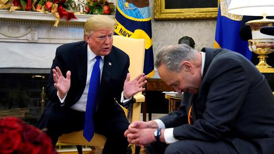 Donald Trump na sastanku sa Schumerom i Pelosi