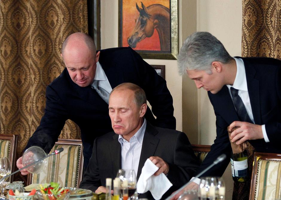 Jevgenij Prigožin (L), oligarh Vladimira Putina, poznat kao "Putinov kuhar" | Author: POOL New/REUTERS/PIXSELL