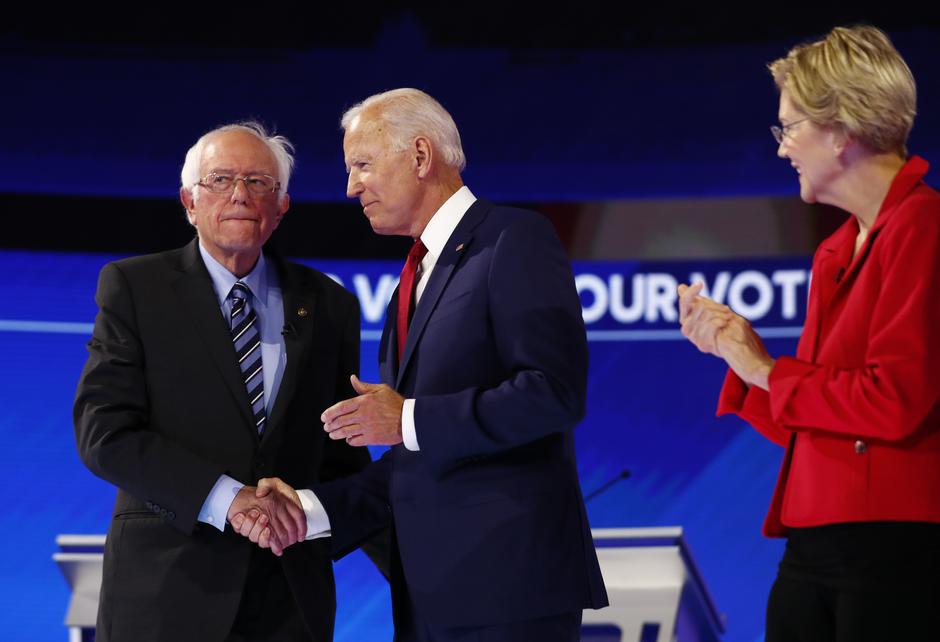 Sanders, Biden i Warren na debati za predizbore Demokratske stranke | Author: Jonathan Bachman/REUTERS/PIXSELL