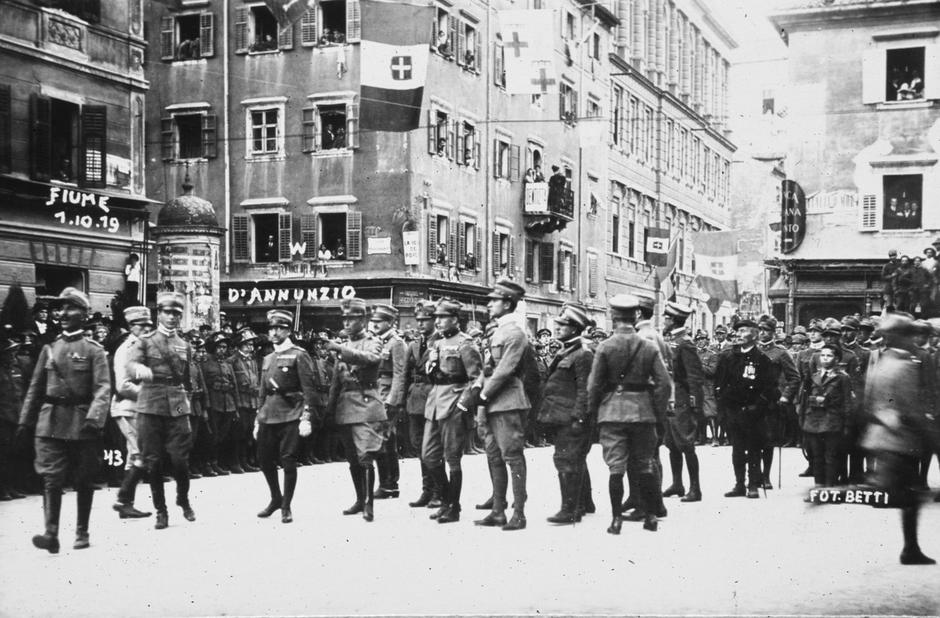 Gabriele d'annunzio, fiume, 1919 | Author: 