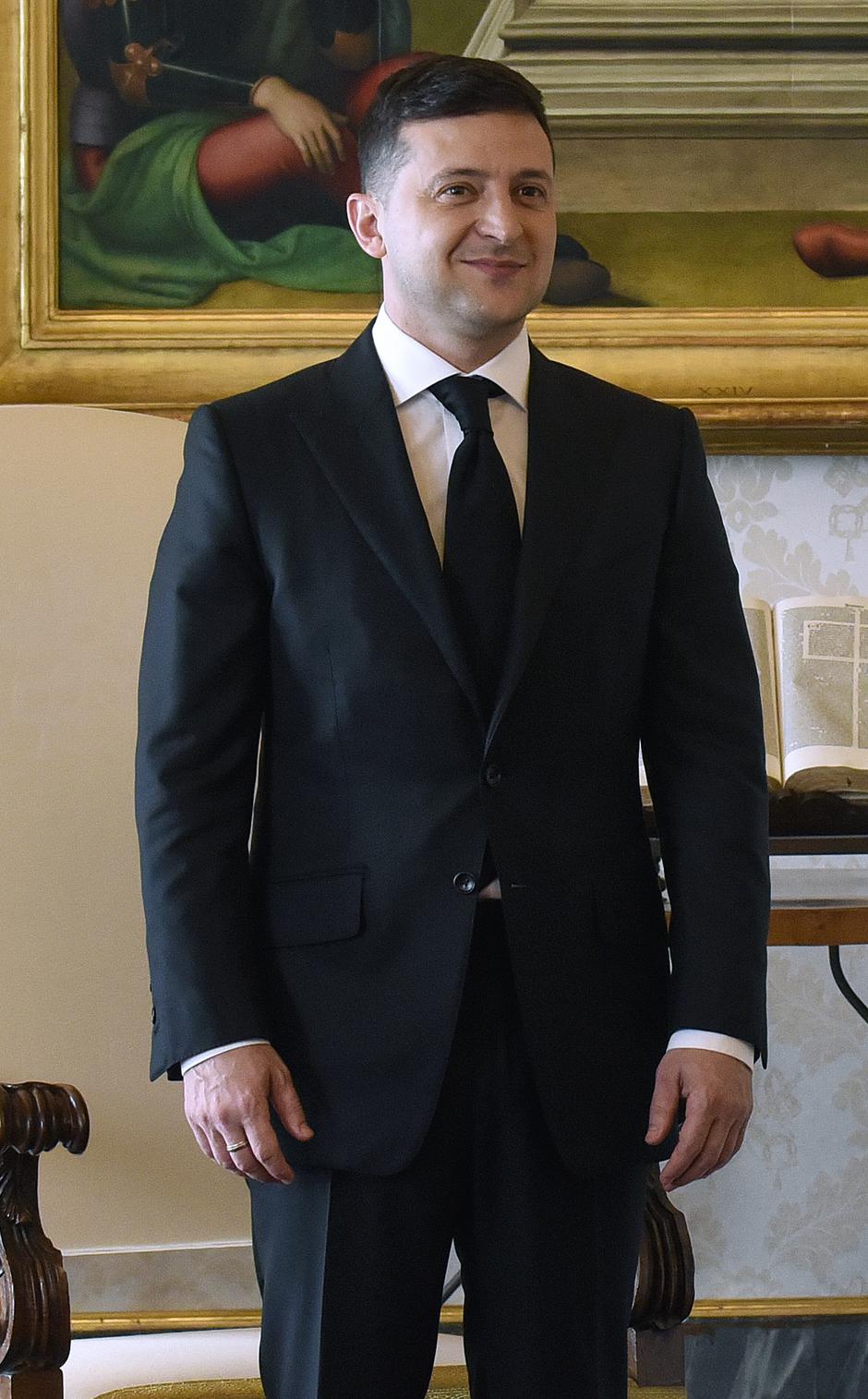 Pope Francis and President of Ukraine Volodymyr Zelensky | Author: Galosi/pool/Spaziani