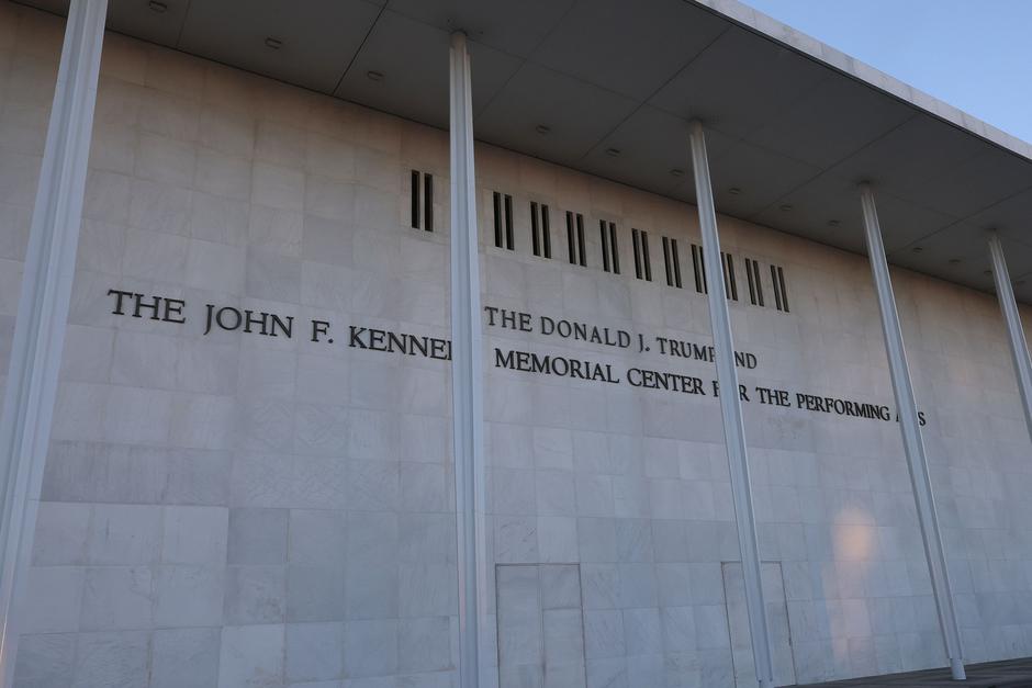 Donald Trump's name added to the John F. Kennedy Center for the Performing Arts, Washington D.C. - 19 Dec 2025 | Author: Profimedia