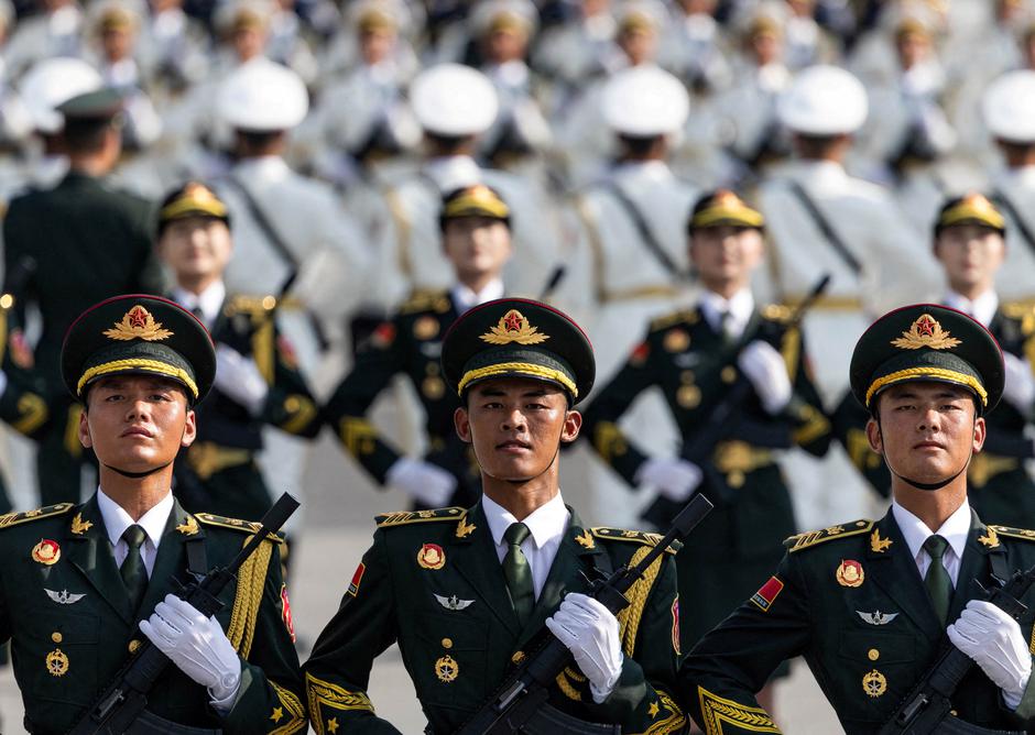 FILE PHOTO: Training for a military parade to mark the 80th anniversary of the end of World War Two, in Beijing | Author: Maxim Shemetov