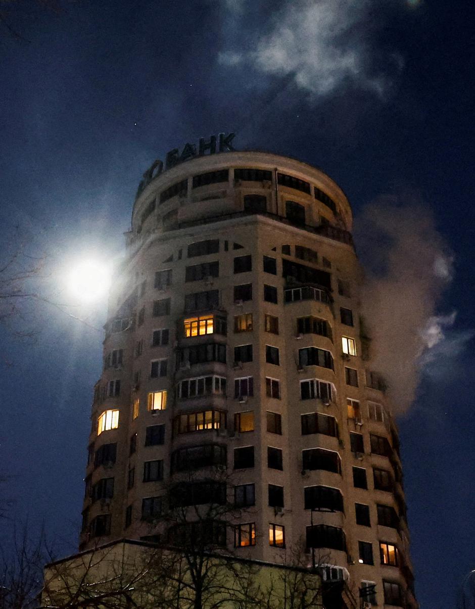 Aftermath of Russian missile and drone attacks, in Kyiv | Author: Thomas Peter