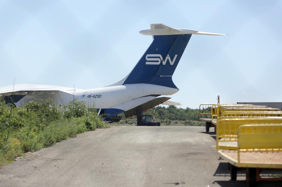 Krk, avion Silk Way Airlines, utovar oružja za Siriju i Irak