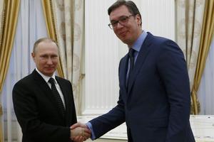 Susret Aleksandra Vučića i Vladimira Putina