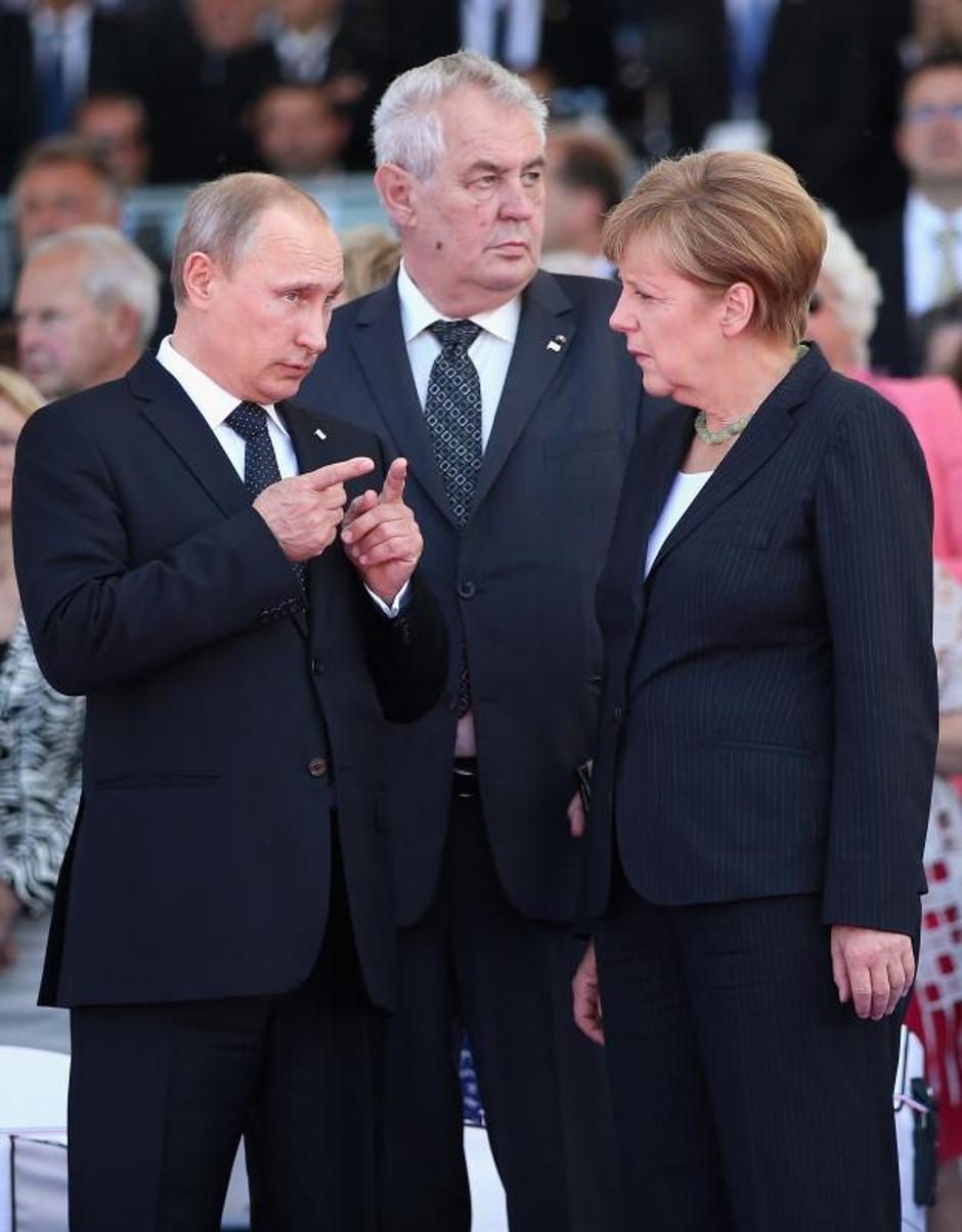 Vladimir Putin i Angela Merkel | Author: Press Association/PIXSELL