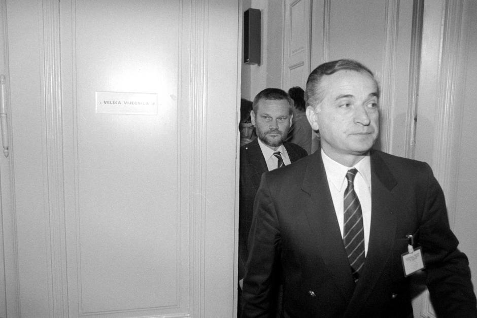 Prvi saziv Sabora Republike Hrvatske konstituiran je 30. svibnja 1990. | Author: Josip Bistrovic/HISTORY JB