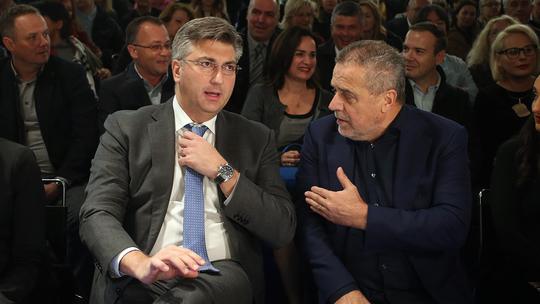 Andrej Plenković i Milan Bandić