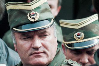 FILE PHOTO: Bosnian Serb General Ratko Mladic leaves a meeting at the airport in Sarajevo