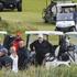 Donald Trump playing Golf in Turnberry