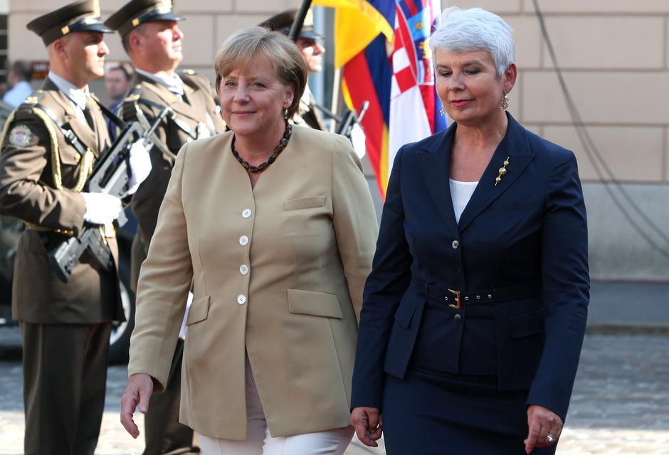 Angela Merkel i Jadranka Kosor | Author: Robert Anić (PIXSELL)