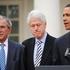 George Bush, Bill Clinton i Barack Obama