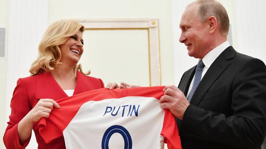 Vladimir Putin i Kolinda Grabar Kitarović
