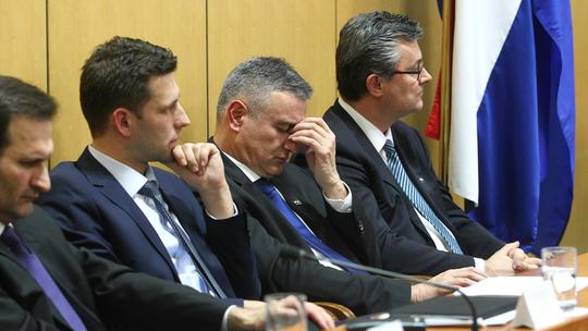 Božo Petrov, Tomislav Karamarko i Tihomir Orešković
