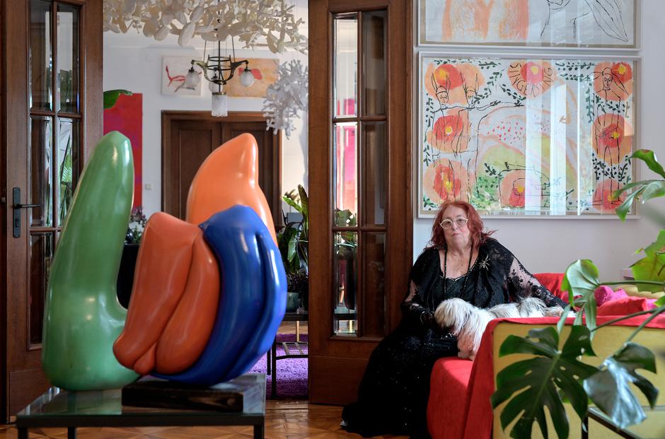 Zagreb: Kolekcionarka umjetnina Dagmar Meneghello | Author: Sandra Simunovic/PIXSELL