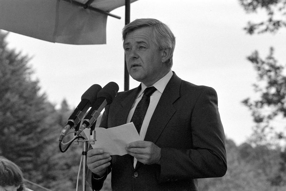 Obilježavanje 45. obljetnice masovnih pogubljenja na Kočevskom Rogu, 8.7.1990. | Author: Josip Bistrovic/PIXSELL