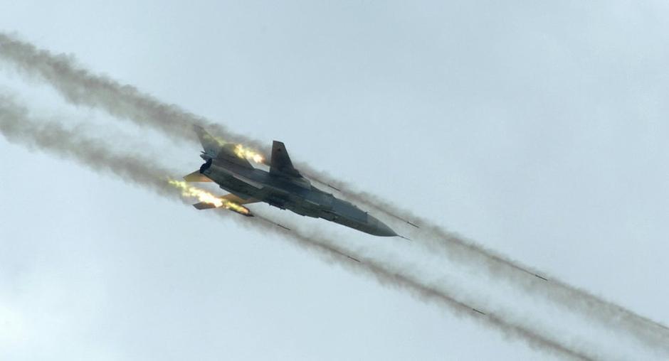 Ruski avioni raketirali islamsku državu | Author: Twitter/ Die Welt