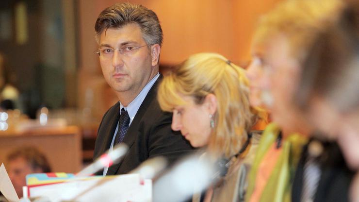Andrej Plenković u Bruxellesu