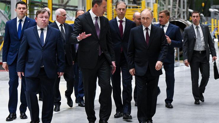 Russian President Putin On Working Trip To Samara