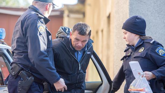 Privođenje Roberta Žaje