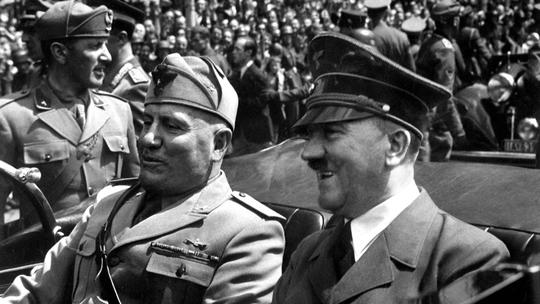 Benito Mussolini i Hitler