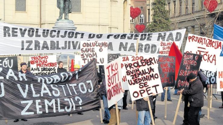 Prosvjedi u Zagrebu