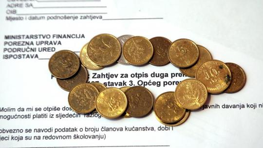 Zahtjev za otpis duga