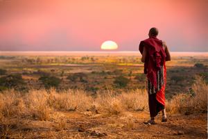 Pripadnici plemena Masai