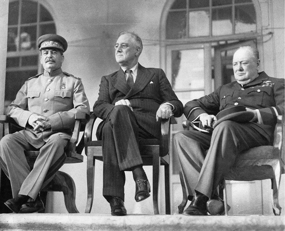 Staljin, Roseveelt, Churchill