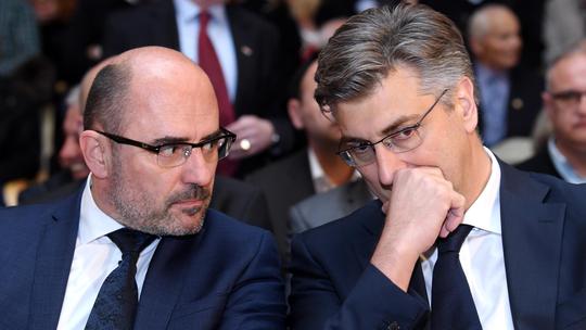 Andrej Plenković i Milijan Brkić