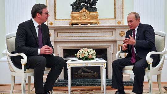 Aleksandar Vučić i Vladimir Putin
