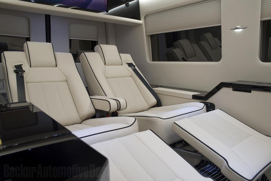 Mercedesov Jet Van | Author: http://www.beckerautodesign.com/jetvan/