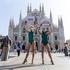 Milan, Piazza del Duomo: PETA’s animal rights flash mob kicks off Fashion Week