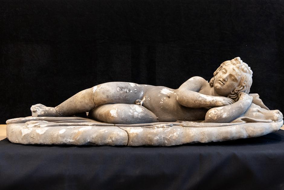 Pula: Predstavljen nedavno poronađen "Usnuli Kupid" | Author: Srecko Niketic/PIXSELL