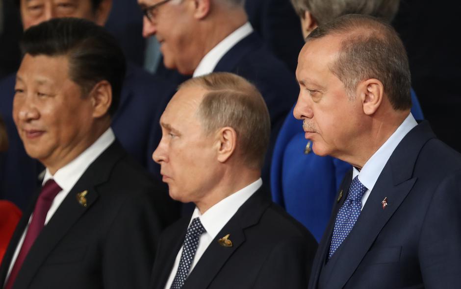 Xi Jinping, Vladimir Putin i Tayyip Erdogan | Author: Press Association/PIXSELL