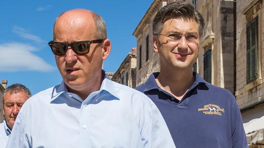 Branko Bačić i Andrej Plenković