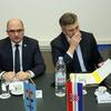 Brkić i Plenković na sjednici Nacionalog vijeća HDZ-a