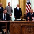 Trump Hosts a Signing Ceremony for an Economic Cooperation Agreement Between Serbia and Kosovo
