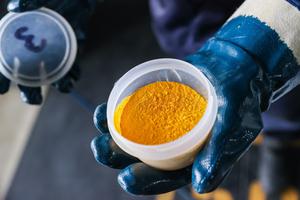 Dalur uranium mining company in Kurgan Region, Russia