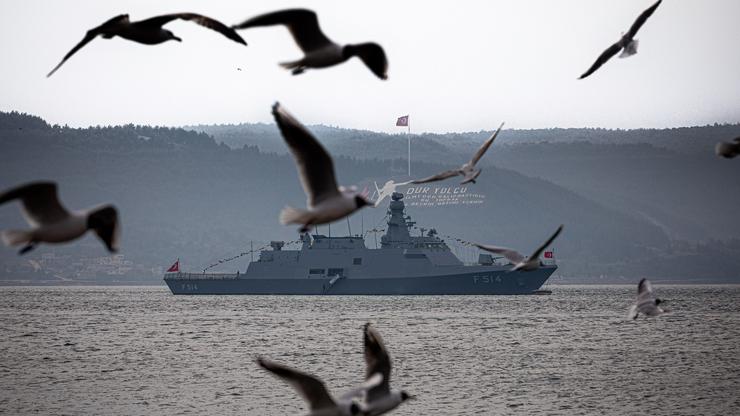 Turkish Navy in Çanakkale- 17 Mar 2022